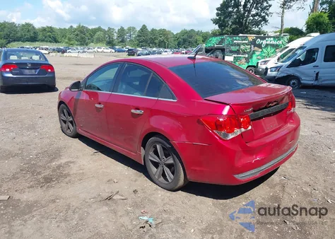2012 Chevrolet Cruze Lt из США, поврежденный, VIN 1G1PG5SC7C7330611